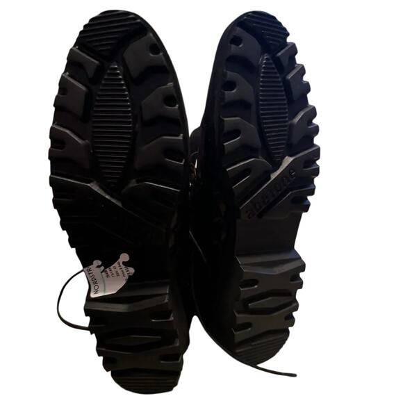 Ron White Tiffany Combat Boot in Onyx, Size EU 41 / US 10 New with Tag MSRP $645 - Picture 10 of 13